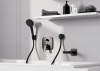 Hansgrohe Logis Jednouchwytowa bateria wannowa, podtynkowa do iBox universal czarny mat 71405670